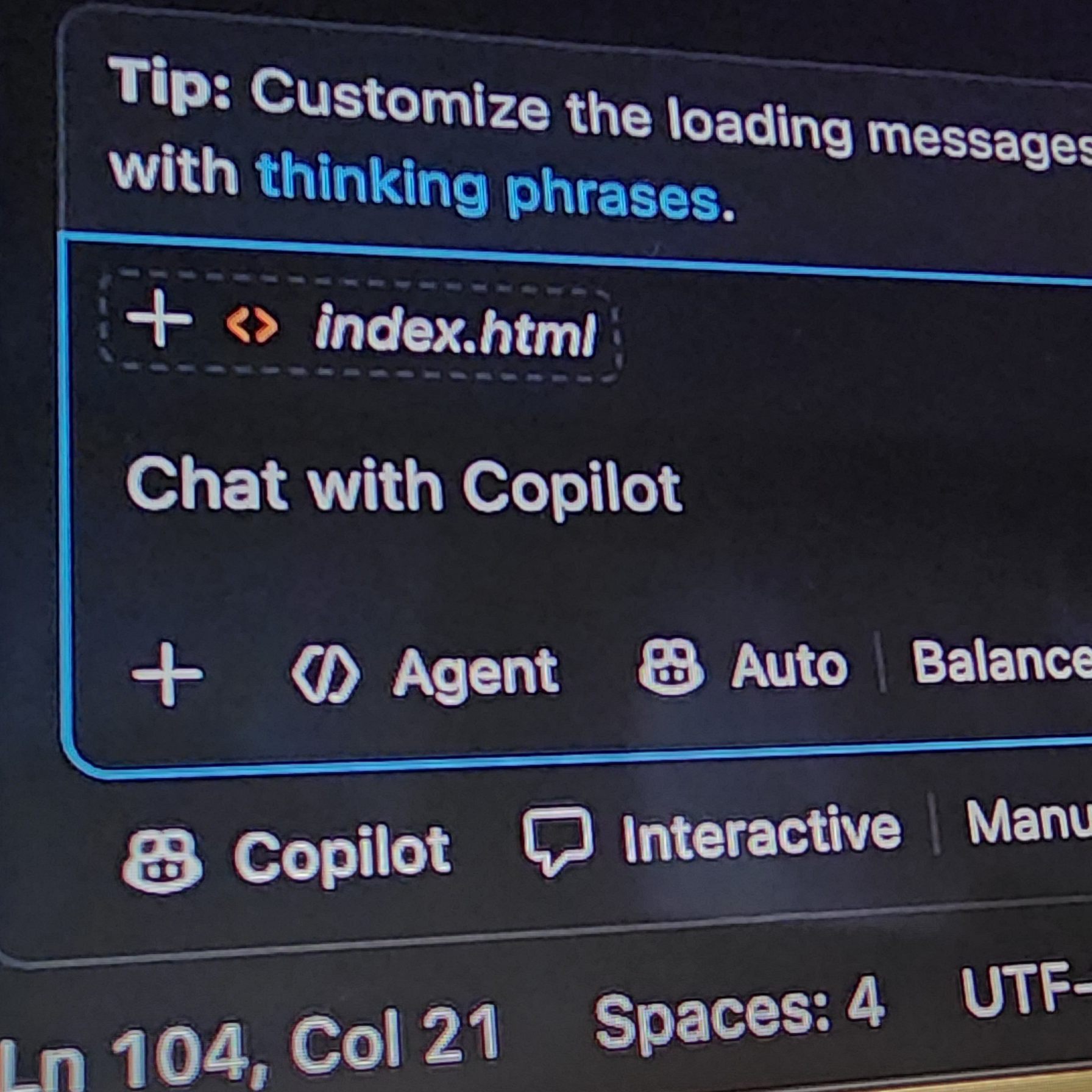 Copilot Prompt Box